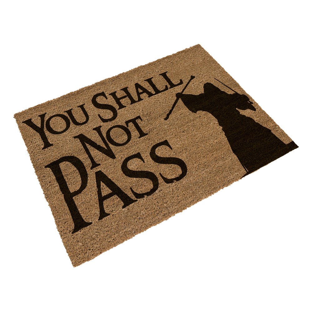 Herr der Ringe Fußmatte You Shall Not Pass 60 x 40 cm - Preorder - ETA: 08.08.2026