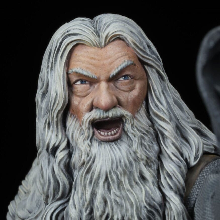 Herr der Ringe PVC Figur Gandalf in Moria 18 cm - Versand: 5-7 Tage nach Bestellung