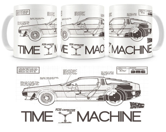 Zurück in die Zukunft Tasse Time Machine - Preorder - ETA: 29.12.2025