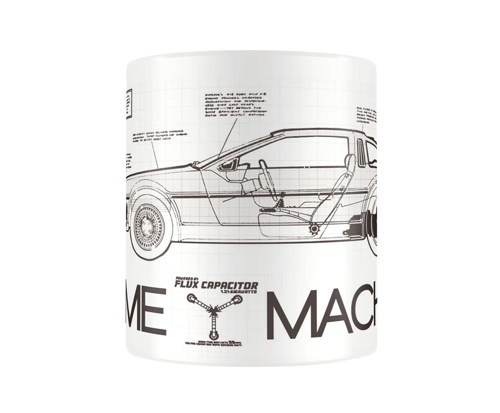 Zurück in die Zukunft Tasse Time Machine - Preorder - ETA: 29.12.2025