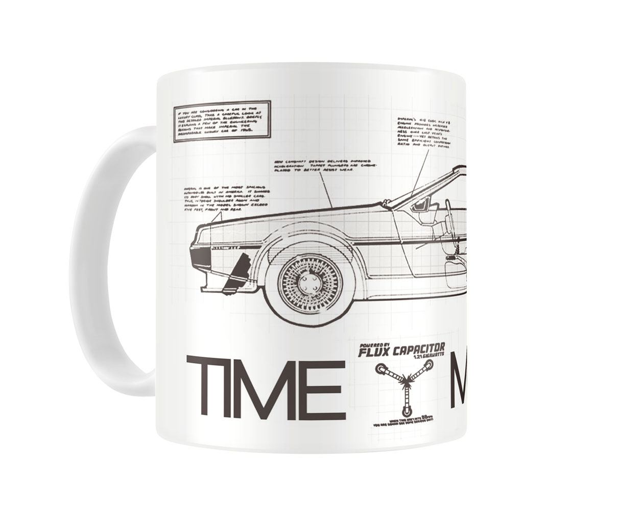 Zurück in die Zukunft Tasse Time Machine - Preorder - ETA: 29.12.2025