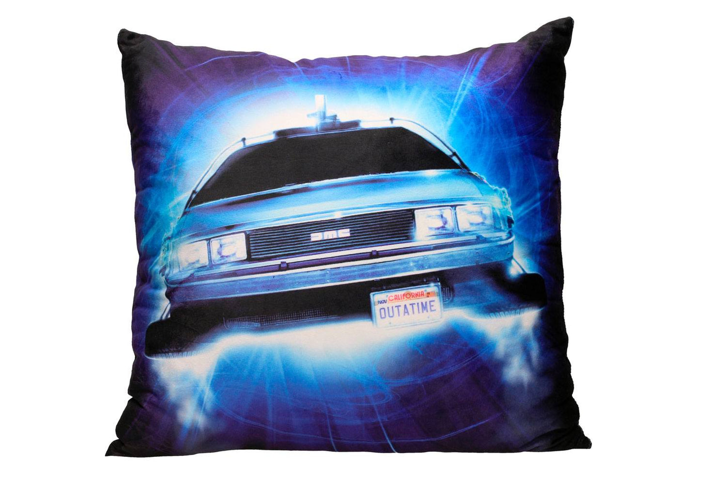 Zurück in die Zukunft Kissen DeLorean Roads 45 cm - Preorder - ETA: 29.12.2025