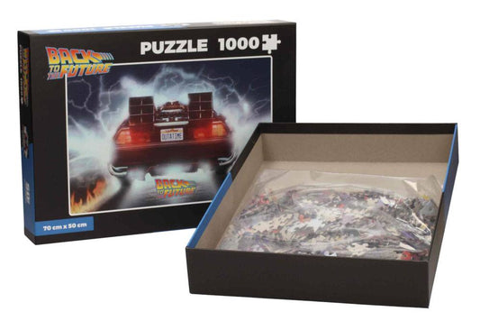 Zurück in die Zukunft Puzzle 1000 Teile Outatime - Preorder - ETA: 29.12.2025