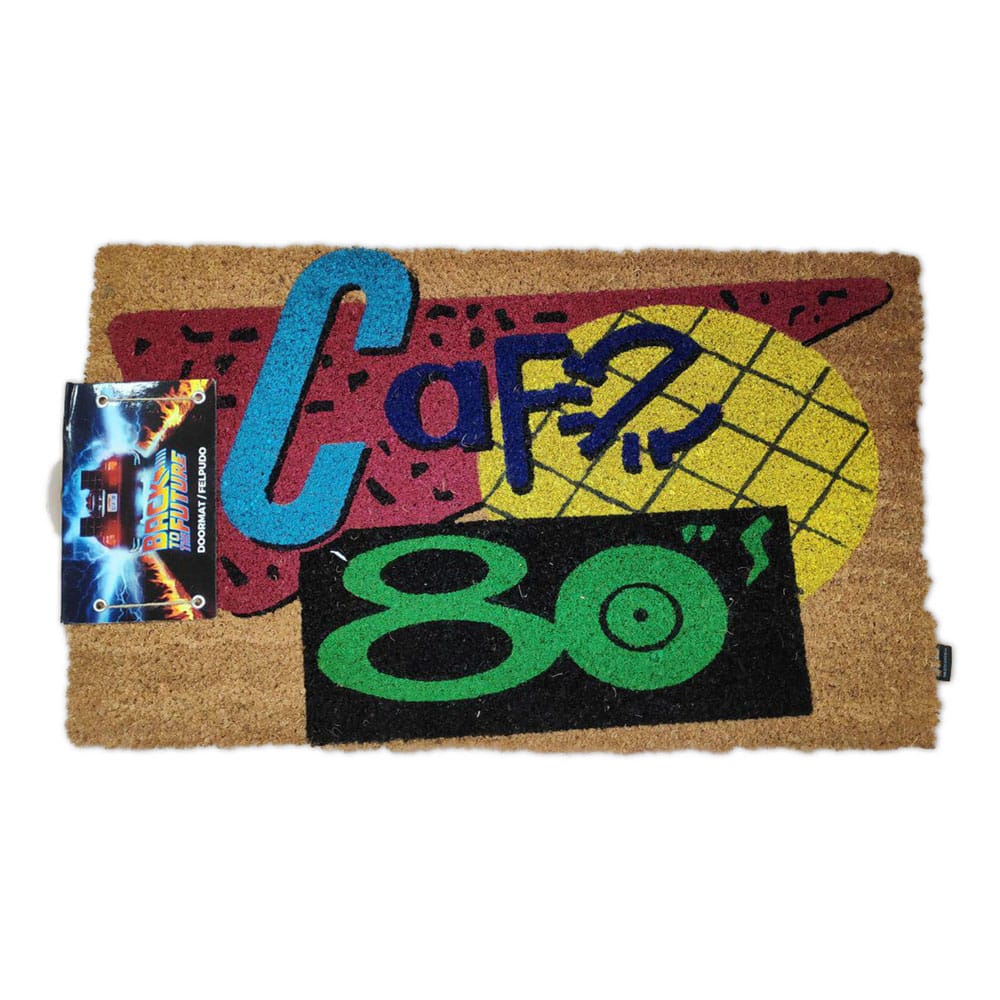 Zurück in die Zukunft Fußmatte Cafe 80 40 x 60 cm - Preorder - ETA: 07.08.2026