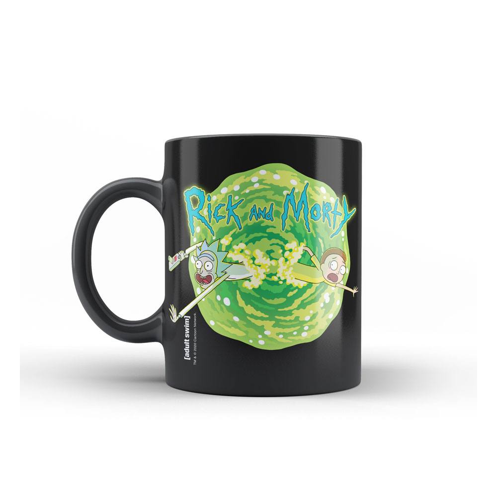 Rick & Morty Tasse Logo - Versand: 7 Tage nach Bestellung