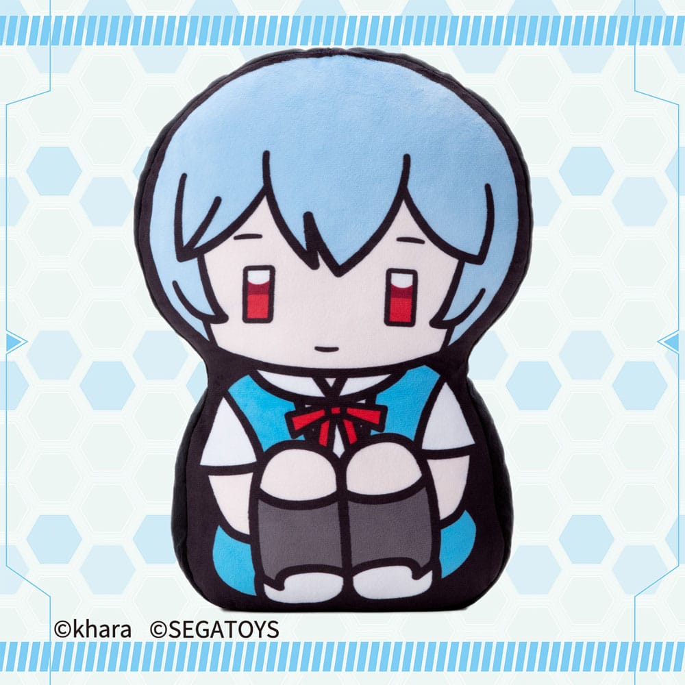 Neon Genesis Evangelion 2D Plüschfigur Rei Ayanami 32 cm - Versand: 5-7 Tage nach Bestellung