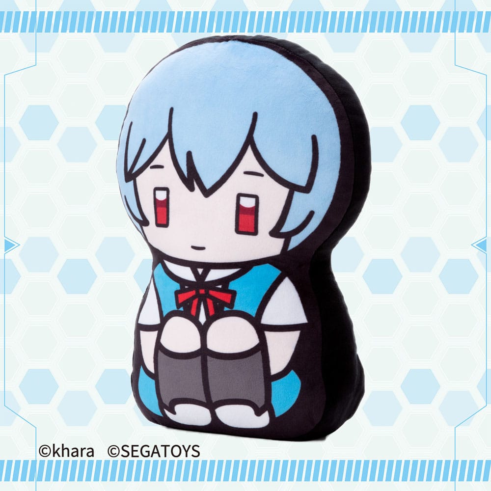 Neon Genesis Evangelion 2D Plüschfigur Rei Ayanami 32 cm - Versand: 5-7 Tage nach Bestellung