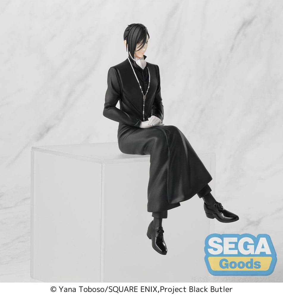Black Butler: Boarding School Arc PM Perching PVC Statue Sebastian Michaelis 16 cm    - Preorder - ETA: 25.04.2026