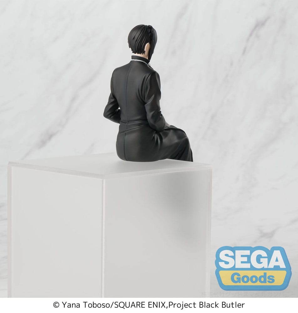 Black Butler: Boarding School Arc PM Perching PVC Statue Sebastian Michaelis 16 cm    - Preorder - ETA: 25.04.2026