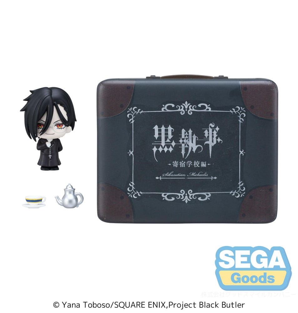 Black Butler: Boarding School Arc Petite World Memories Mini Figur Sebastian Michaelis (EX) 8 cm - Preorder - ETA: 25.02.2026