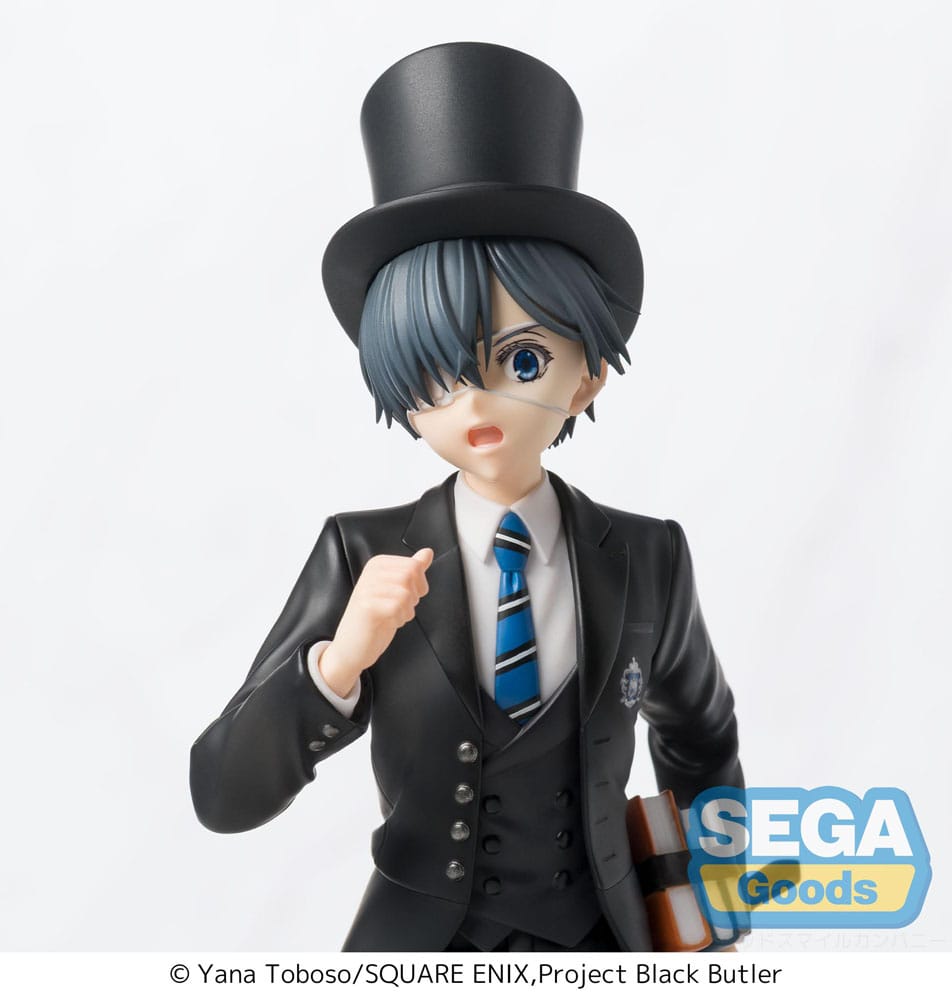 Black Butler: Boarding School Arc Luminasta PVC Statue Ciel Phantomhive 22 cm - Preorder - ETA: 25.03.2026