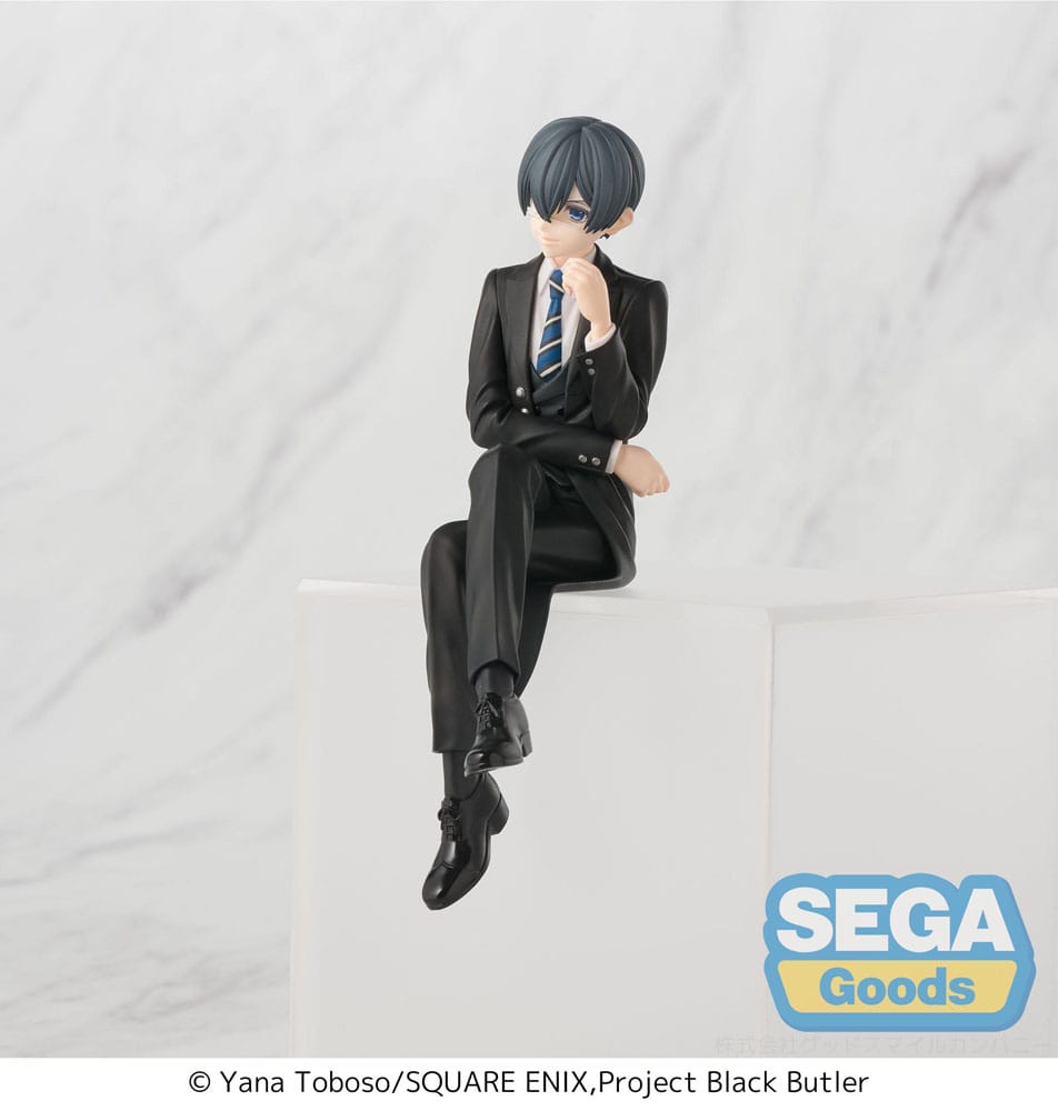 Black Butler: Boarding School Arc PM Perching PVC Statue Ciel Phantomhive 14 cm    - Preorder - ETA: 25.04.2026