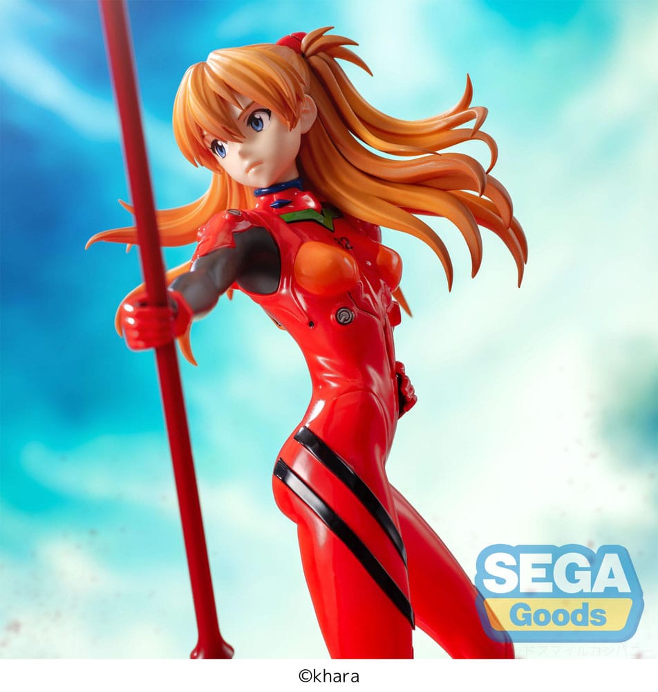 Evangelion: 3.0+1.0 Thrice Upon a Time Luminasta PVC Statue Asuka Shikinami Langley x Spear of Longinus 20 cm - Preorder - ETA: 25.11.2025