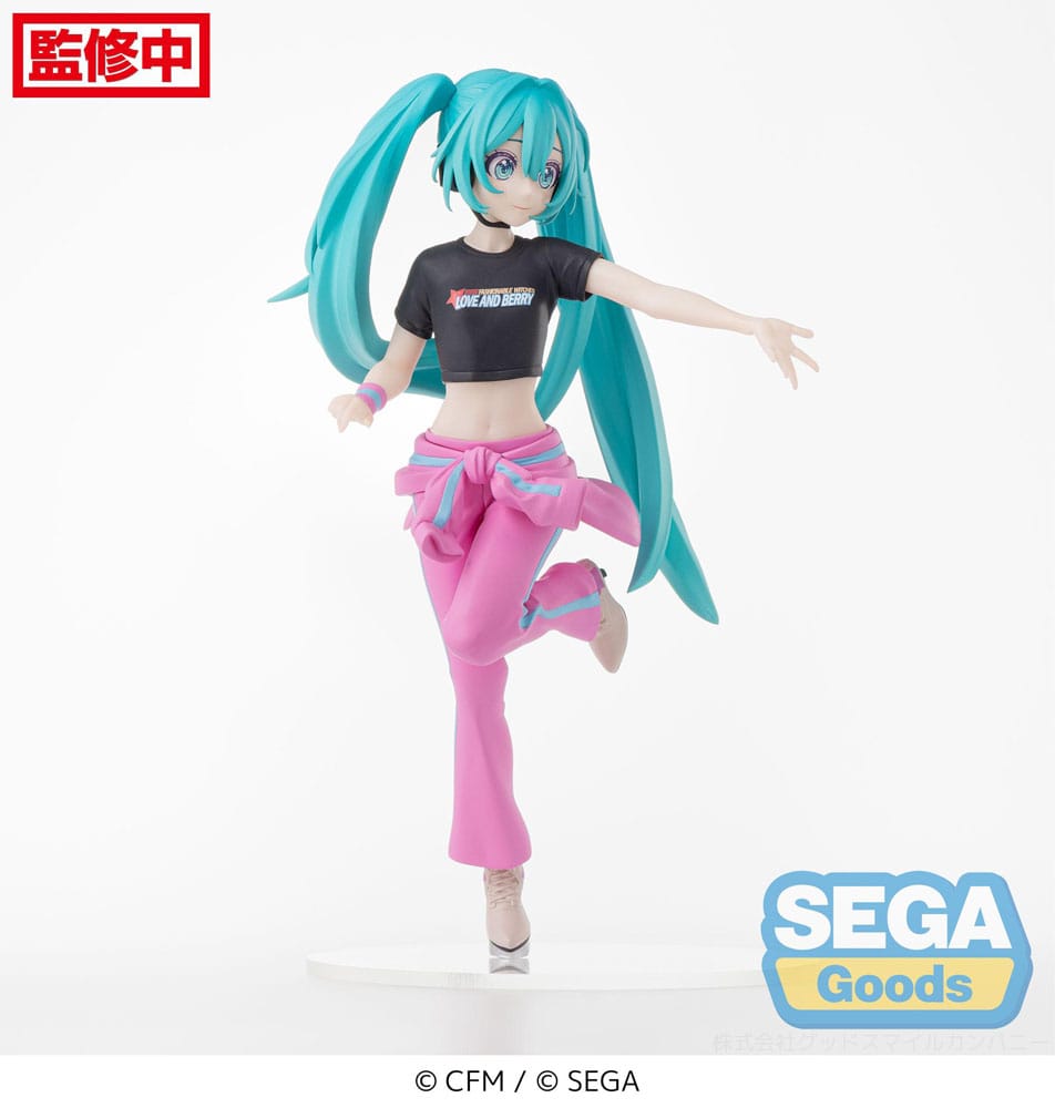 Hatsune Miku x Love and Berry Dress Up and Dance! Desktop x Decorate Collections PVC Statue Hatsune Miku Berry Costume Ver. 17 cm - Versand: 5-7 Tage nach Bestellung