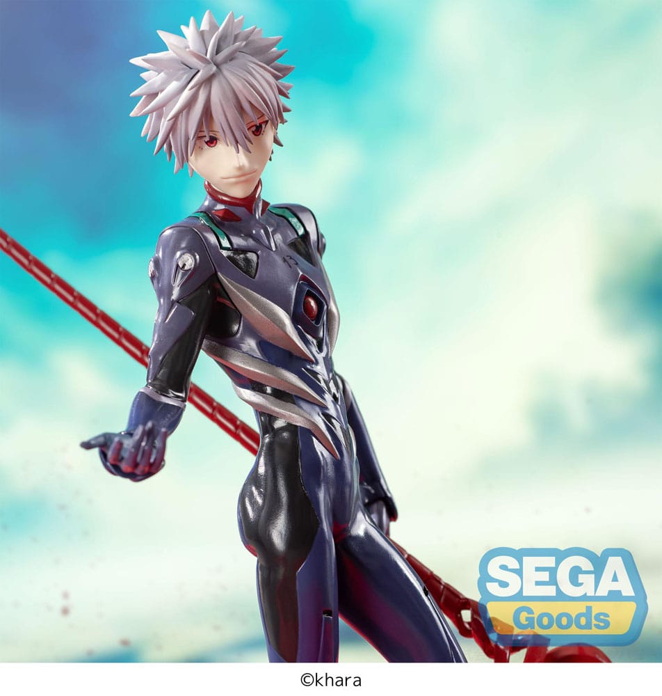 Evangelion: 3.0+1.0 Thrice Upon a Time Luminasta PVC Statue Kaworu Nagisa x Spear of Longinus 21 cm - Preorder - ETA: 06.11.2025