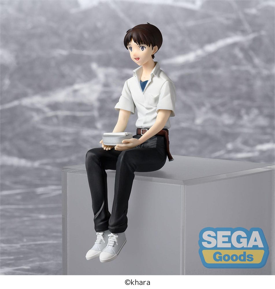 Rebuild of Evangelion PM Perching PVC Statue Shinji Ikari Evangelion New Theatrical Edition 14 cm - Preorder - ETA: 25.12.2025