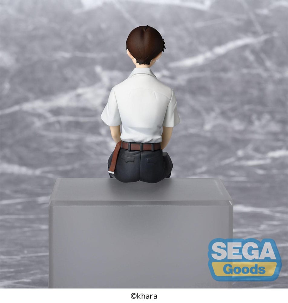 Rebuild of Evangelion PM Perching PVC Statue Shinji Ikari Evangelion New Theatrical Edition 14 cm - Preorder - ETA: 25.12.2025