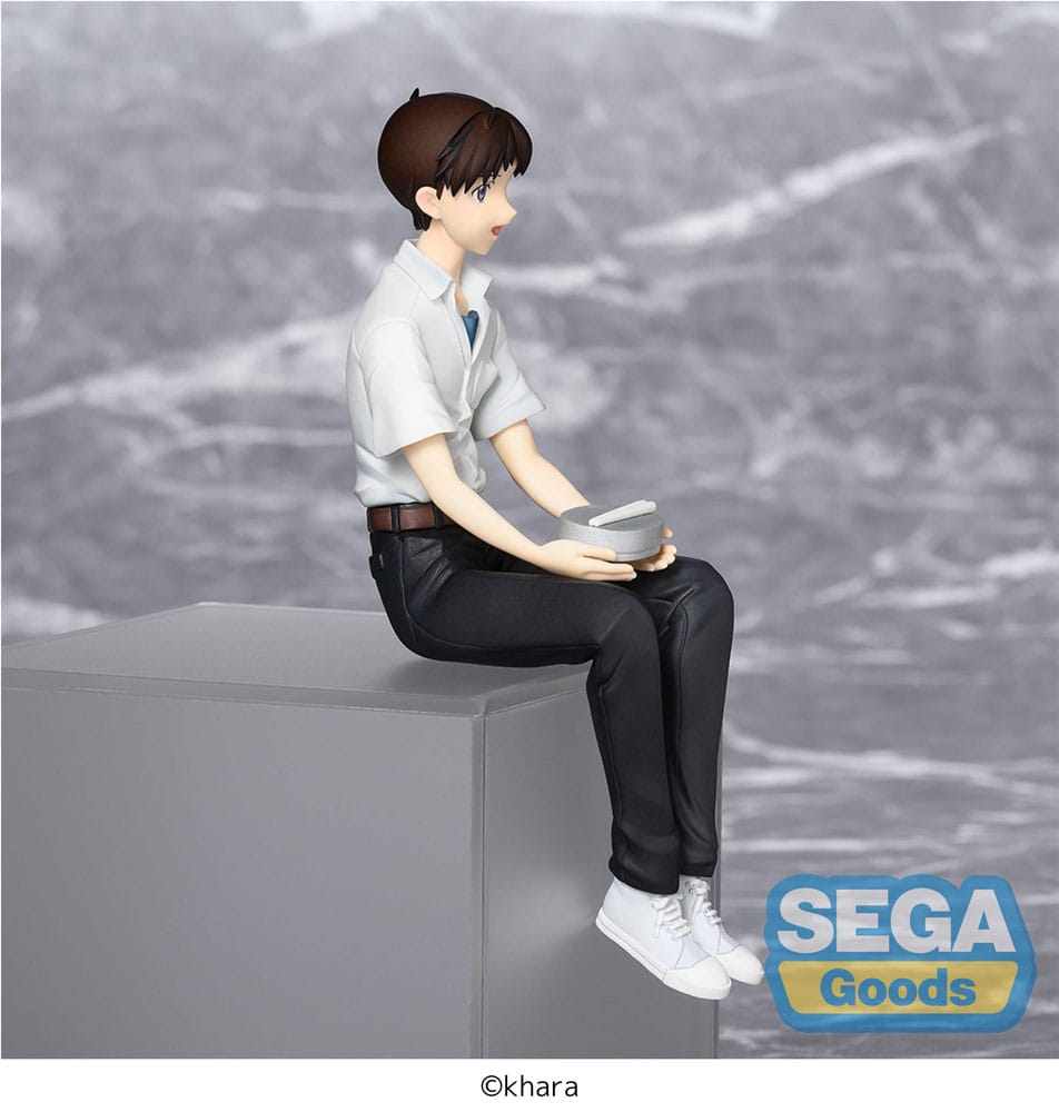 Rebuild of Evangelion PM Perching PVC Statue Shinji Ikari Evangelion New Theatrical Edition 14 cm - Preorder - ETA: 25.12.2025