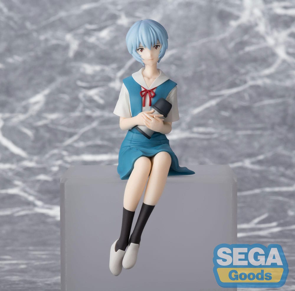 Rebuild of Evangelion PM Perching PVC Statue Rei Ayanami Evangelion New Theatrical Edition 14 cm - Preorder - ETA: 25.01.2026