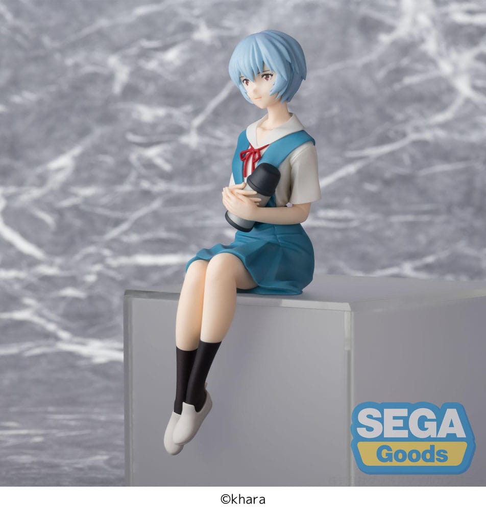Rebuild of Evangelion PM Perching PVC Statue Rei Ayanami Evangelion New Theatrical Edition 14 cm - Preorder - ETA: 25.01.2026