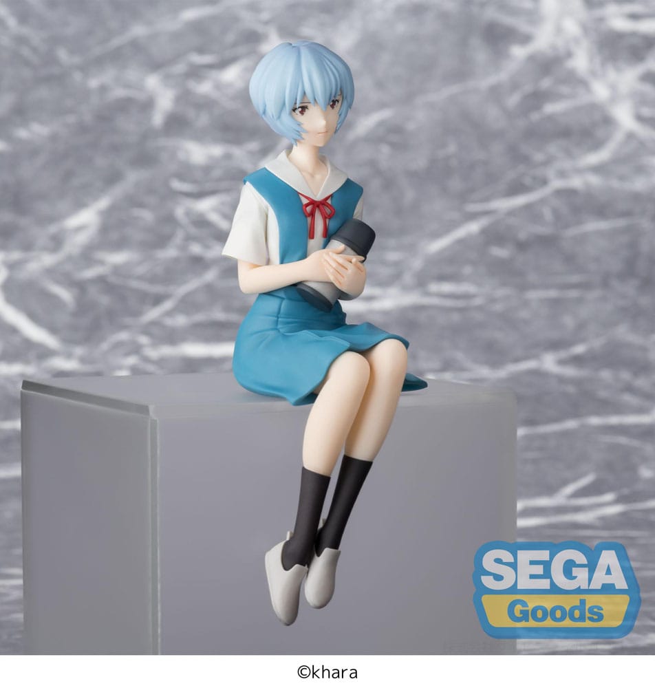 Rebuild of Evangelion PM Perching PVC Statue Rei Ayanami Evangelion New Theatrical Edition 14 cm - Preorder - ETA: 25.01.2026