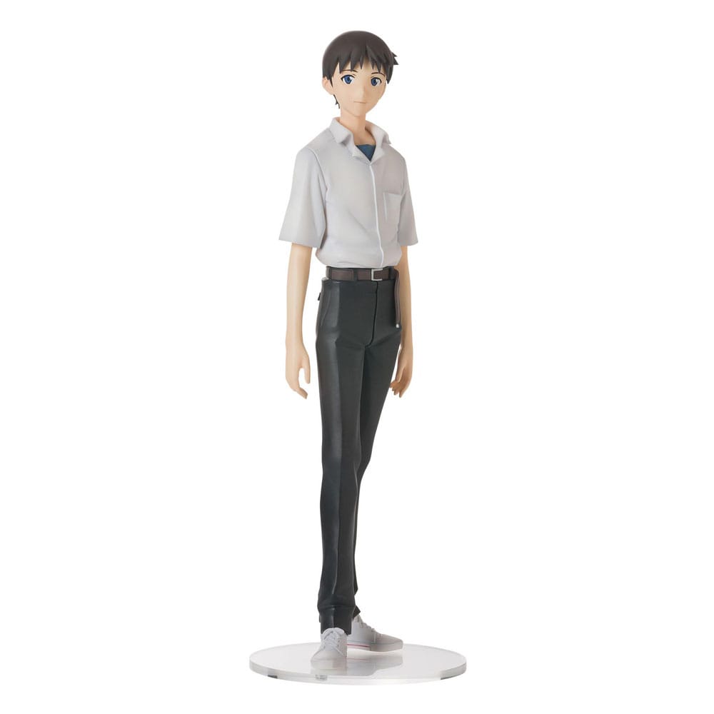 Rebuild of Evangelion High Premium PVC Statue Shinji Ikari Uniform Ver. Evangelion: New Theatrical Edition 22 cm - Preorder - ETA: 25.01.2026
