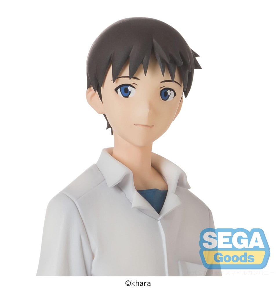 Rebuild of Evangelion High Premium PVC Statue Shinji Ikari Uniform Ver. Evangelion: New Theatrical Edition 22 cm            - Preorder - ETA: 25.01.2026
