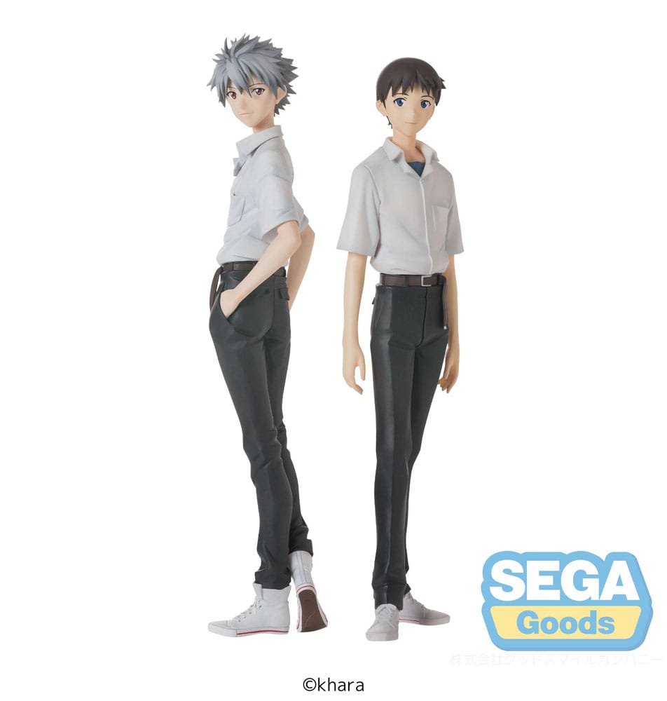 Rebuild of Evangelion High Premium PVC Statue Shinji Ikari Uniform Ver. Evangelion: New Theatrical Edition 22 cm - Preorder - ETA: 25.01.2026