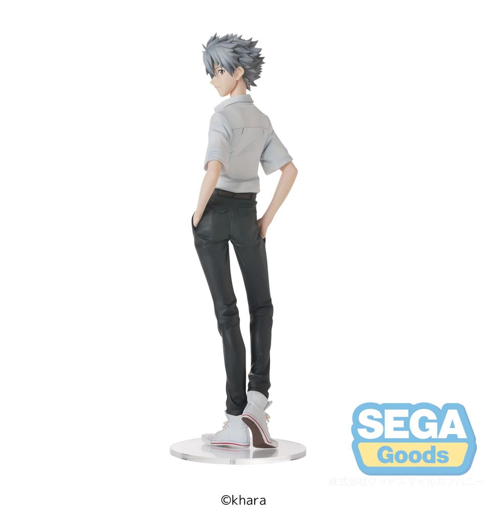Rebuild of Evangelion High Premium PVC Statue Kaworu Nagisa Uniform Ver. Evangelion: New Theatrical Edition 22 cm - Preorder - ETA: 25.01.2026