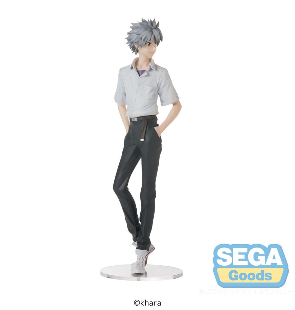 Rebuild of Evangelion High Premium PVC Statue Kaworu Nagisa Uniform Ver. Evangelion: New Theatrical Edition 22 cm - Preorder - ETA: 25.01.2026