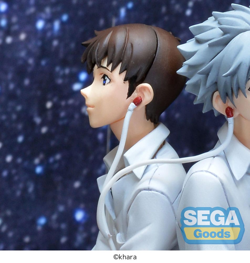 Rebuild of Evangelion Luminasta PVC Statue Shinji & Kaworu Evangelion: New Theatrical Edition Shinji Ver. 17 cm - Preorder - ETA: 25.02.2026