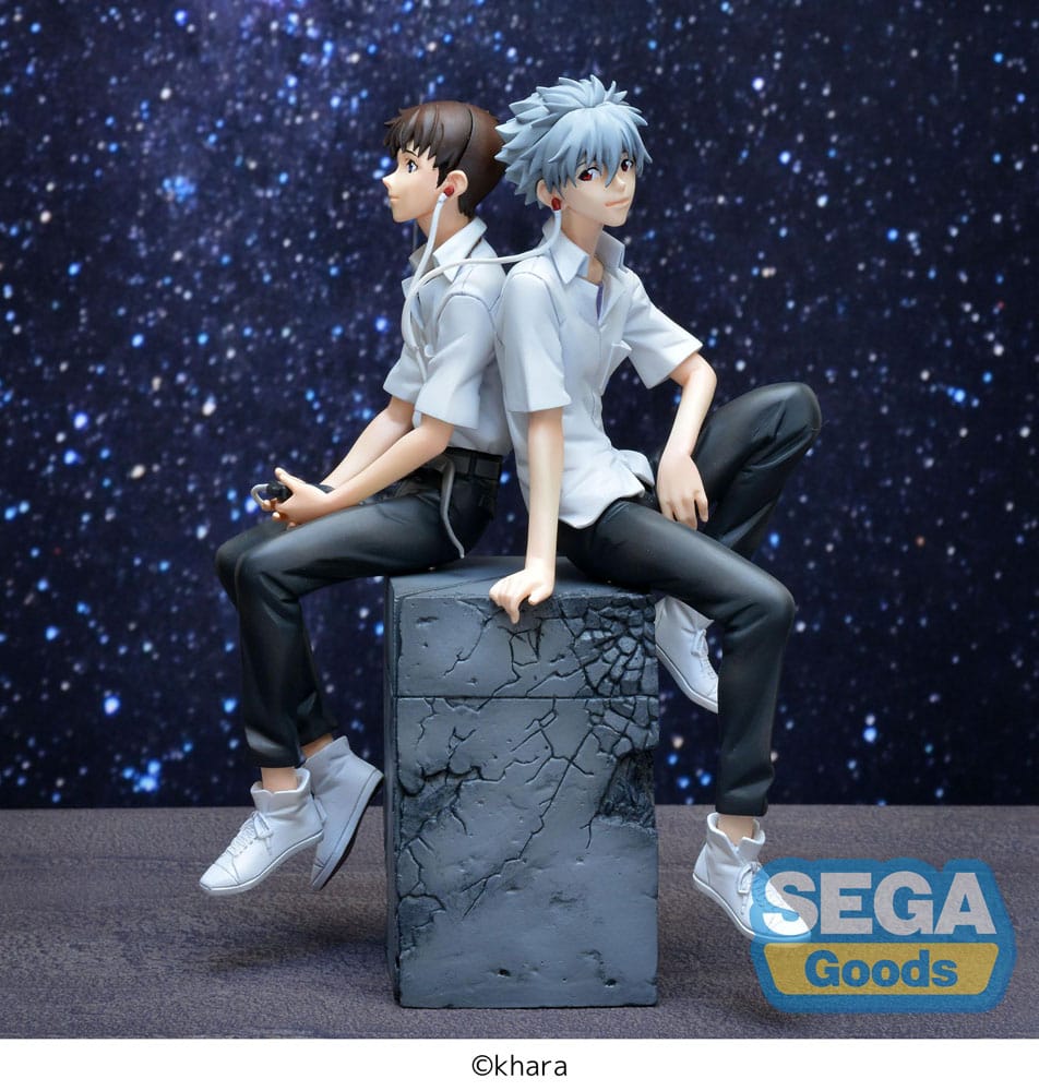 Rebuild of Evangelion Luminasta PVC Statue Shinji & Kaworu Evangelion: New Theatrical Edition Kaworu Ver. 17 cm - Preorder - ETA: 25.02.2026