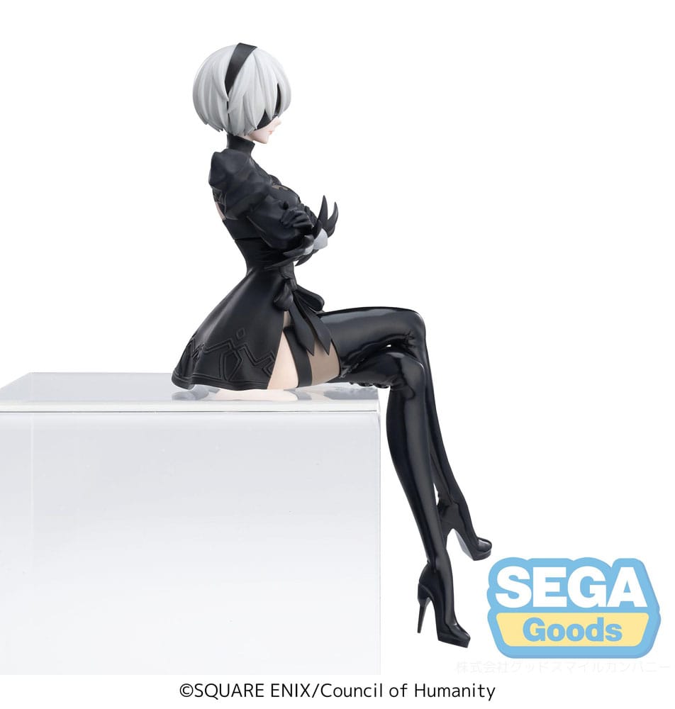 NieR:Automata Ver1.1a PM Perching PVC Statue 2B 13 cm - Versand: 7 Tage nach Bestellung