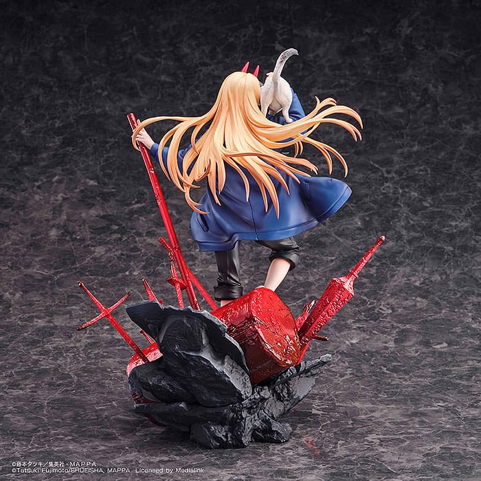 Chainsaw Man Statue 1/7 Power & Meowy 28 cm - Versand: 5-7 Tage nach Bestellung