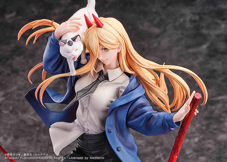 Chainsaw Man Statue 1/7 Power & Meowy 28 cm - Versand: 5-7 Tage nach Bestellung