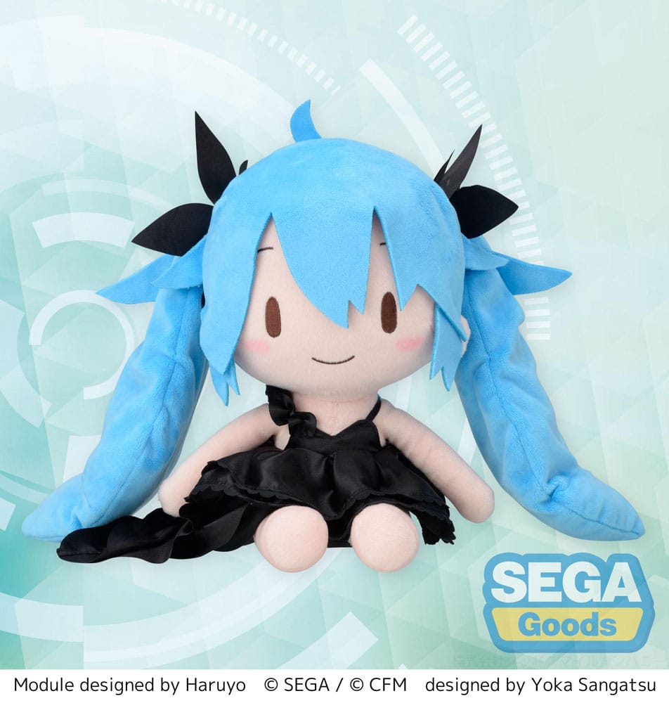Hatsune Miku Project Diva Arcade Future Tone Fuwa Petit Plüschfigur Hatsune Miku Deep Sea Girl L 30 cm - Versand: 7 Tage nach Bestellung