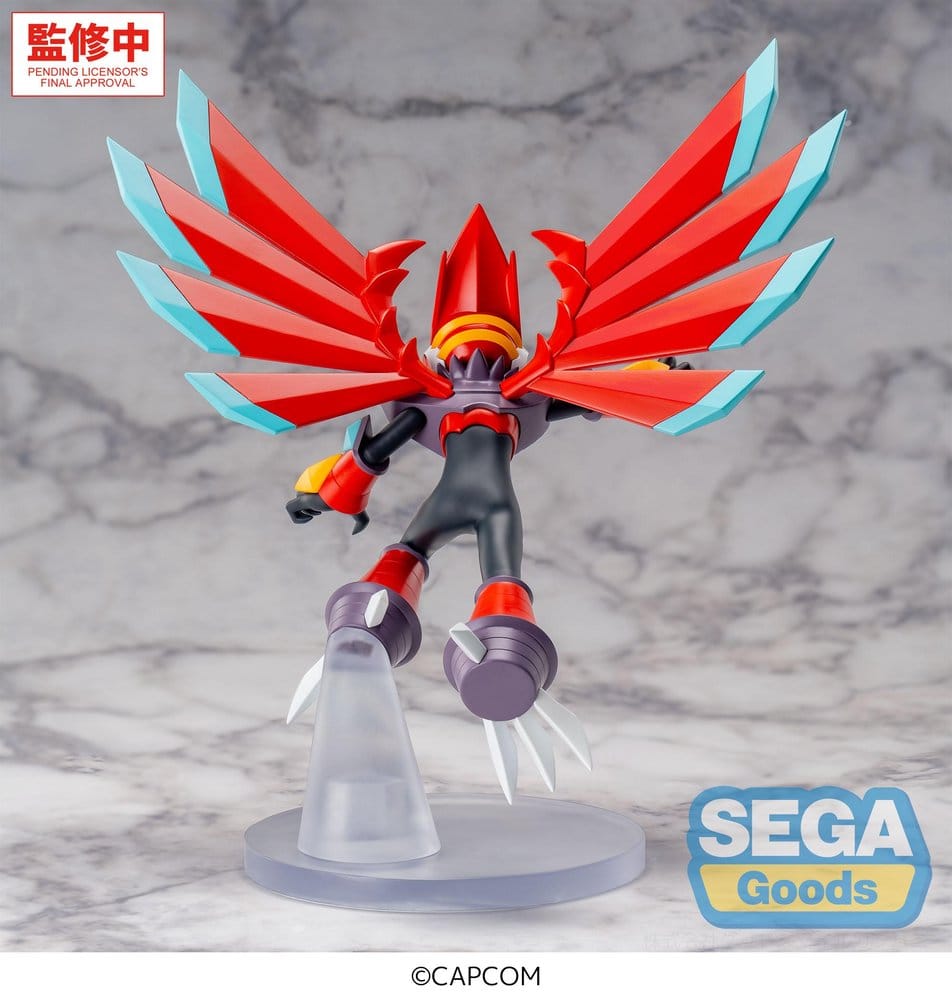 Mega Man Battle Network Luminasta PVC Figur Mega Man Falzar Beast 19 cm - Preorder - ETA: 23.04.2027