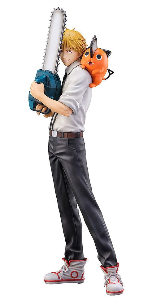 Chainsaw Man S-Fire PVC Statue 1/7 Denji & Pochita 24 cm - Versand: 5-7 Tage nach Bestellung
