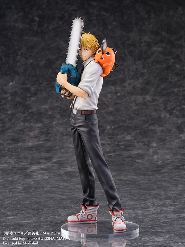 Chainsaw Man S-Fire PVC Statue 1/7 Denji & Pochita 24 cm - Versand: 5-7 Tage nach Bestellung