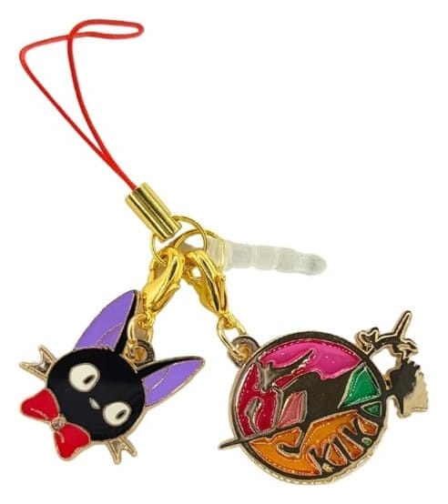 Kiki´s kleiner Lieferservice Schlüsselanhänger Stained Glass Style Jiji Gold - Preorder - ETA: 25.11.2026