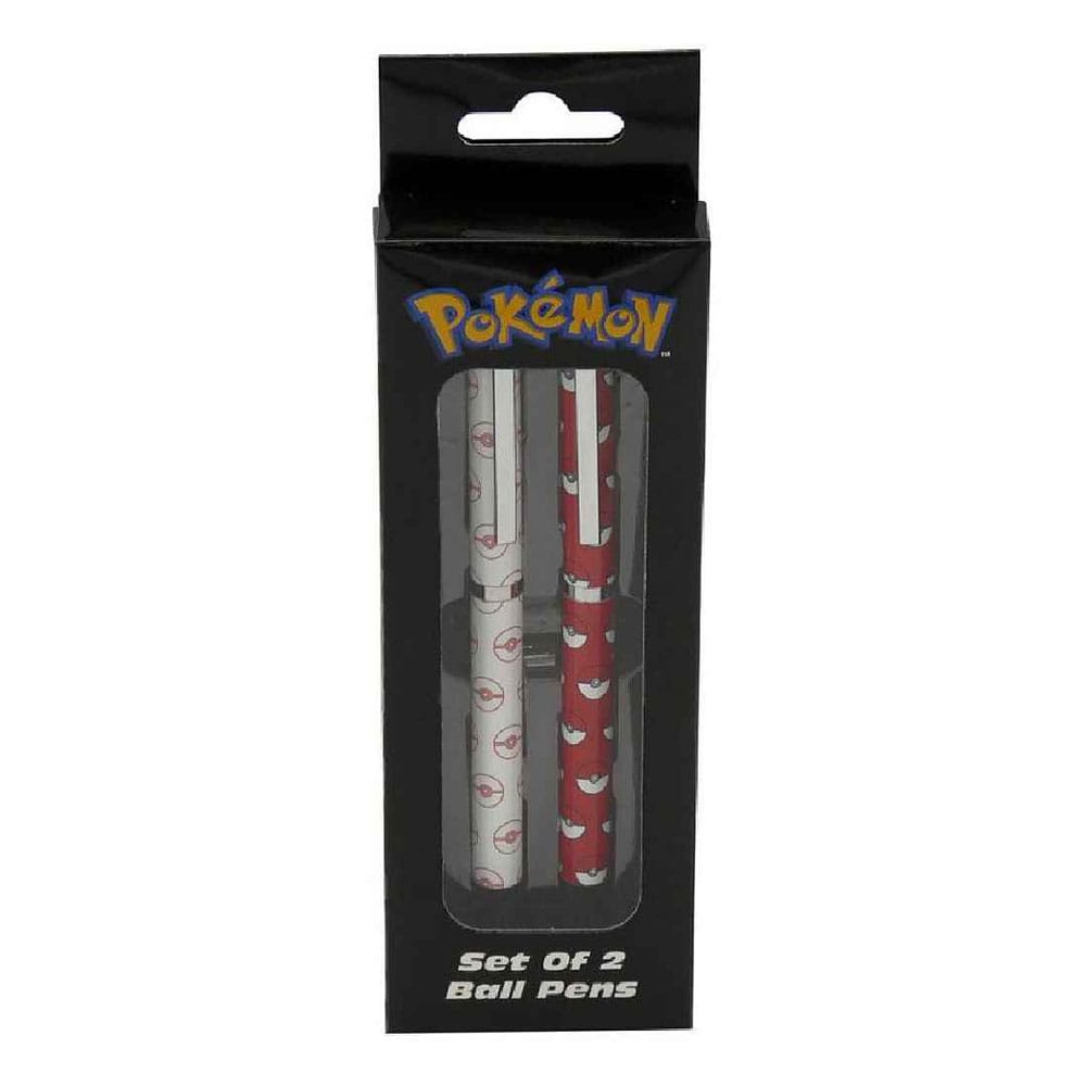 Pokémon Kugelschreiber Set 2 Stück - Versand: 5-7 Tage nach Bestellung