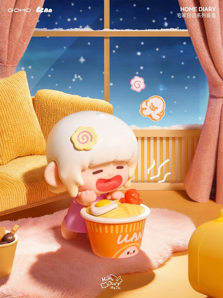 Original Character Sammelfiguren Blind Box 8er-Set Lazy Home Diary 9 cm - Preorder - ETA: 24.09.2026