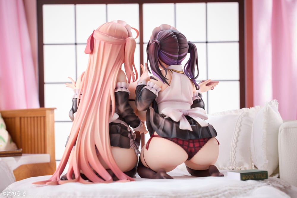 Original Character PVC Statuen 1/5 2er-Set Koho Miya & Otsuhane Fuwari illustration by Ninoude 18 cm - Preorder - ETA: 25.03.2026
