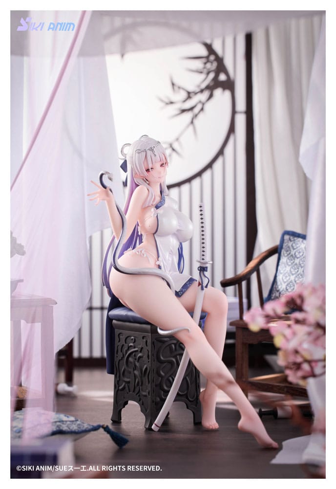 Original Character PVC Statue 1/7 The Color of the Blue - White Snake Deluxe Edition 20 cm - Preorder - ETA: 25.05.2026