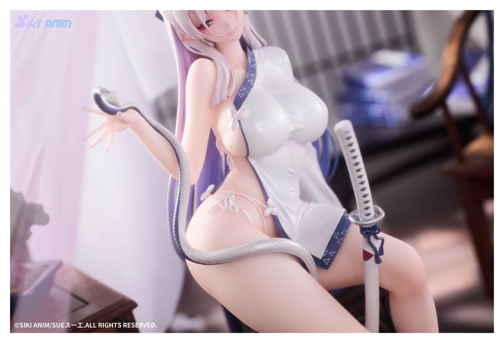 Original Character PVC Statue 1/7 The Color of the Blue - White Snake Deluxe Edition 20 cm - Preorder - ETA: 25.05.2026
