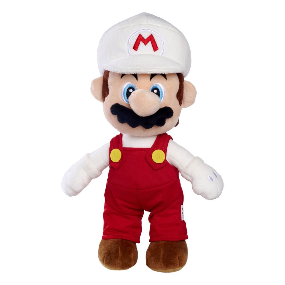Super Mario Plüschfigur Feuer Mario 30 cm - Versand: 5-7 Tage nach Bestellung