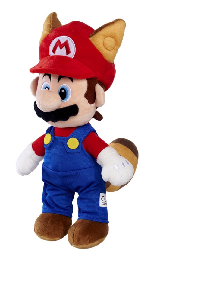 Super Mario Plüschfigur Tanuki Mario 30 cm - Versand: 5-7 Tage nach Bestellung