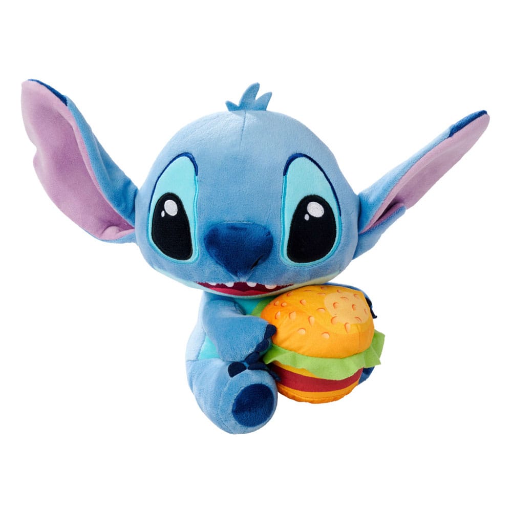 Lilo & Stitch Plüschfigur Stitch mit Burger 25 cm - Versand: 5-7 Tage nach Bestellung
