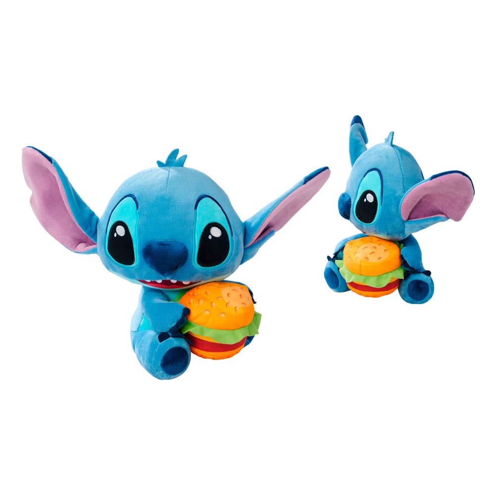 Lilo & Stitch Plüschfigur Stitch mit Burger 25 cm - Versand: 5-7 Tage nach Bestellung