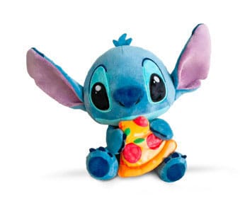 Lilo & Stitch Plüschfigur Stitch mit Pizza 25 cm               - Versand: 5-7 Tage nach Bestellung